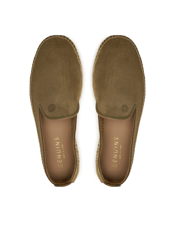 Genuins Espadryle Genuins Salines G105113 Khaki