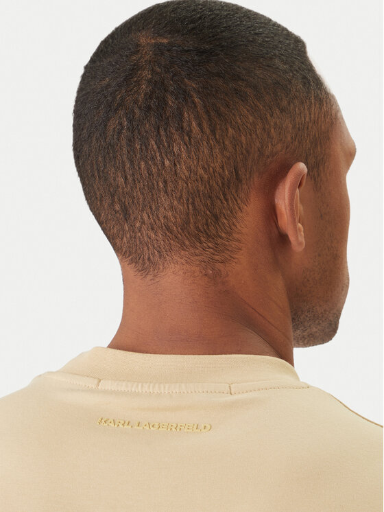 KARL LAGERFELD KARL LAGERFELD Camiseta 755049 562235 Beis Regular Fit