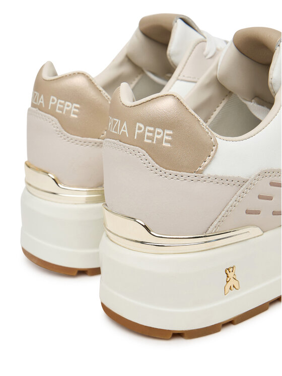Patrizia Pepe Sneakersy Patrizia Pepe PPJ917.27 Bílá