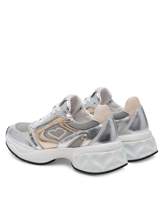 Sneakers LOVE MOSCHINO JA15296G1MIQG90A Argintiu | Epantofi.ro