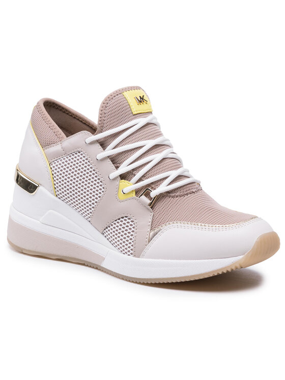 MICHAEL Michael Kors Tenisice MICHAEL Michael Kors Liv Trainer 43S1LVFS4D Bež