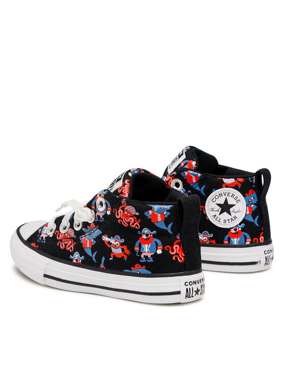 Converse Кеди Converse Chuck Taylor All Star Street Mid 672732C Чорний