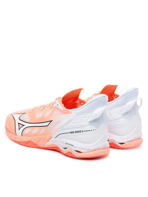 Mizuno Încălțăminte pentru sporturi de interior Mizuno Wave Mirage 5 X1GA2350 Portocaliu