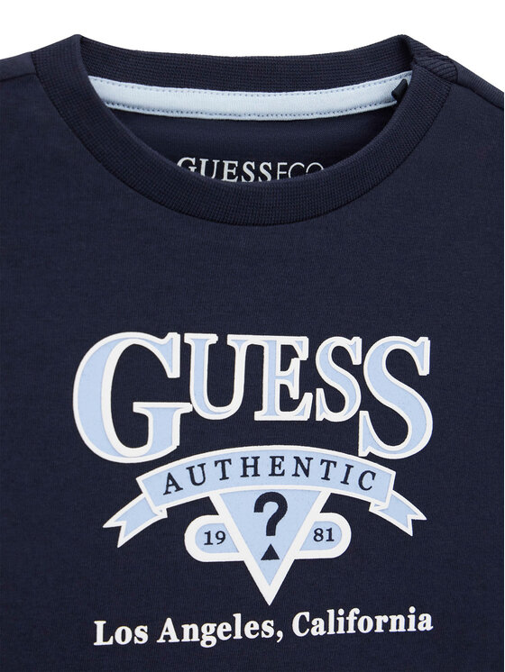 Guess Guess Блузка N6YI12 K3800 Cиній Regular Fit