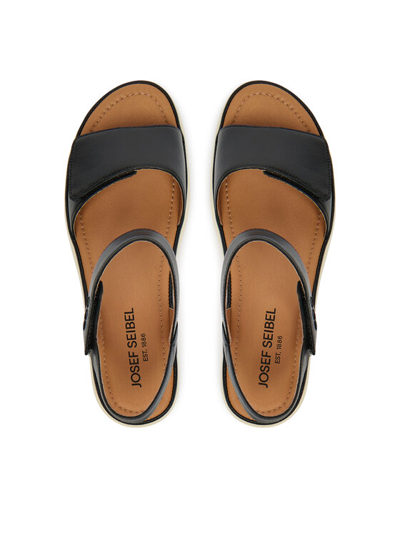 Josef Seibel Босоніжки Josef Seibel Sevran 01 76401 Чорний