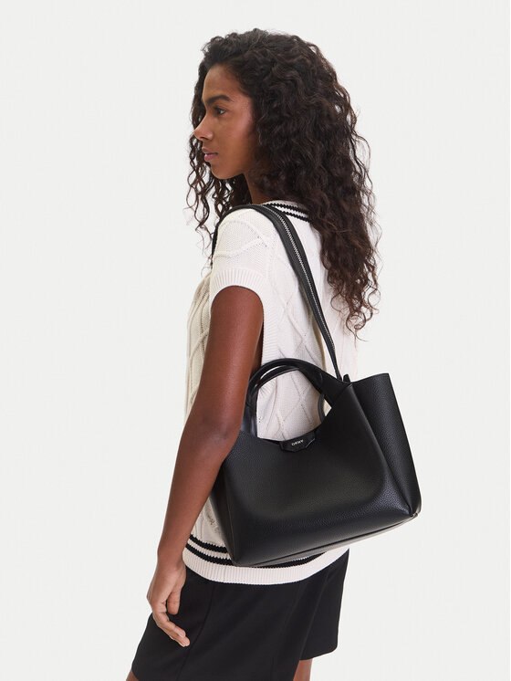 DKNY Ročna torba DKNY Willa R43DYG33 Črna