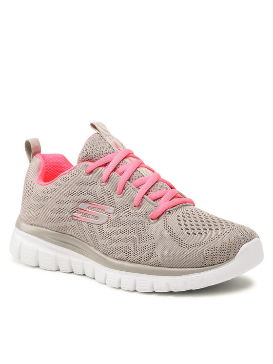 Skechers Sneakersy Skechers Get Connected 12615/GYCL Sivá