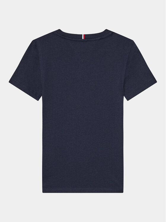 Tommy Hilfiger Tommy Hilfiger Majica Essential KS0KS00210 Mornarsko modra Regular Fit