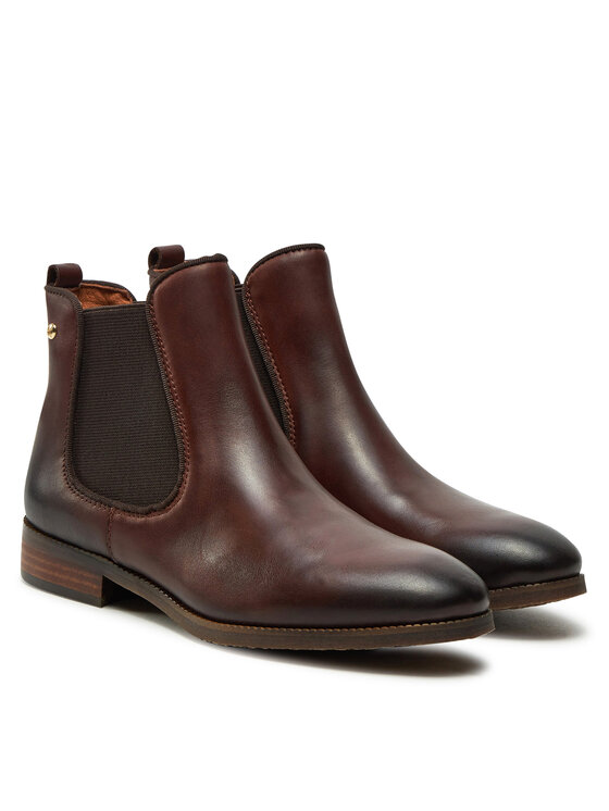 Pikolinos Členková obuv s elastickým prvkom Pikolinos W4D-8637ST Hnedá