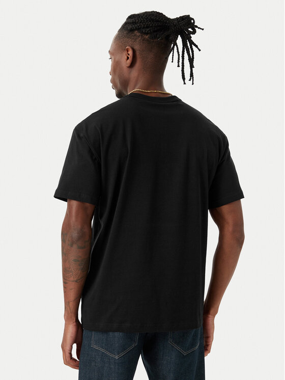 Versace Jeans Couture Versace Jeans Couture Camiseta 80GAHT04 CJ00T Negro Regular Fit
