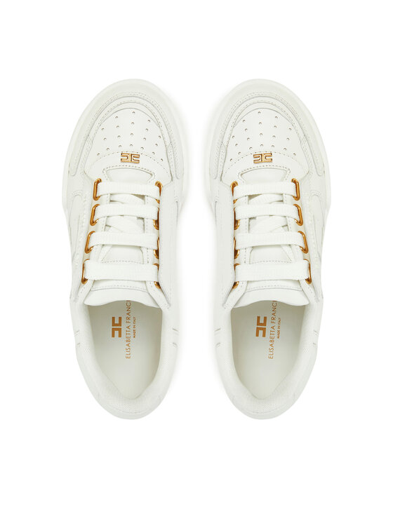 Elisabetta Franchi Snīkeri Elisabetta Franchi SA-48G-51E2-V420 Balts