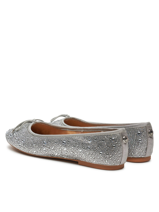 Steve Madden Балетки Steve Madden Blossoms-R SM11002854 Срібний
