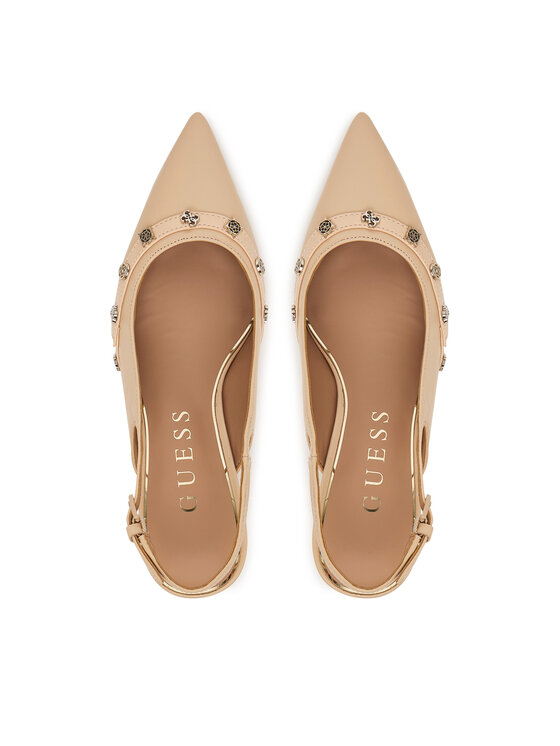 Guess Laiviņas Guess FLPYAN LEA05 Bēšs
