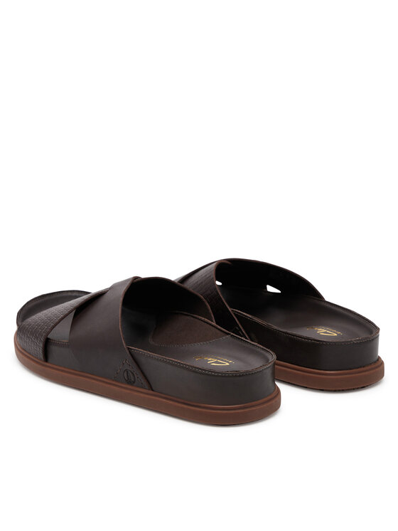 Clarks Шльопанці Clarks Torford Cross 26180888 Коричневий