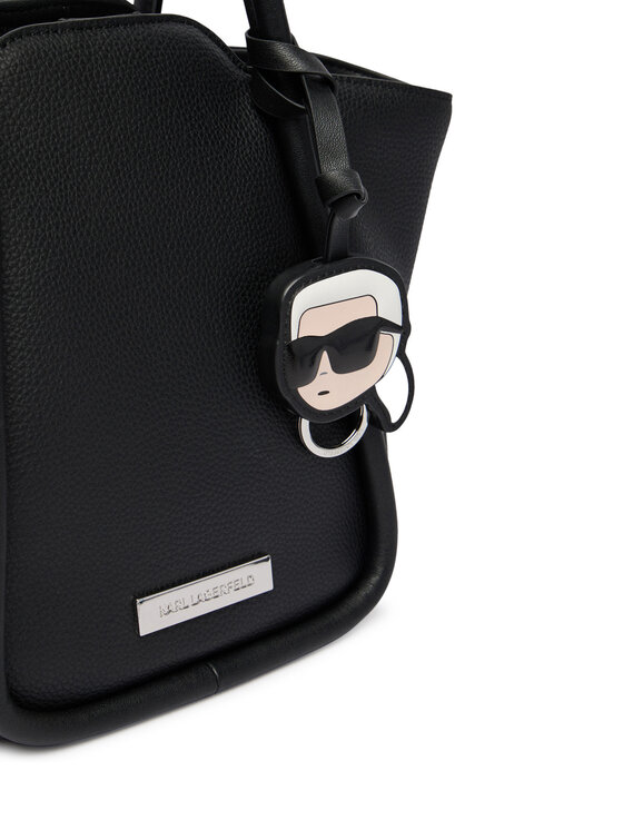 KARL LAGERFELD Kabelka KARL LAGERFELD B3W30117 Čierna