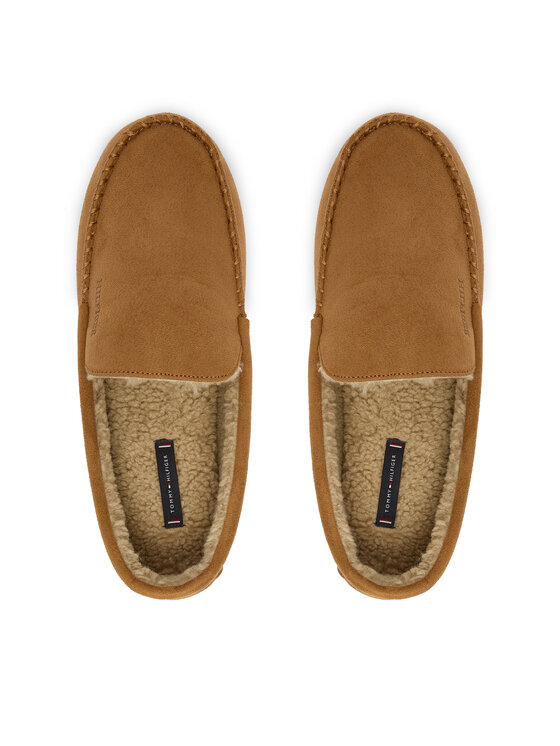 Tommy Hilfiger Пантофи Tommy Hilfiger M Driver House FM0FM05617 Кафяв