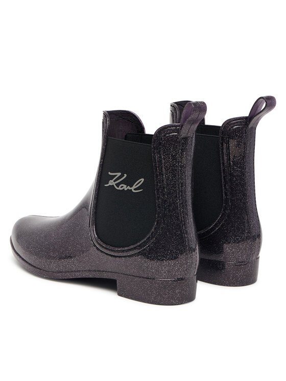 KARL LAGERFELD Гумові чоботи KARL LAGERFELD KL94775S Фіолетовий