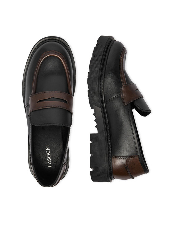 Lasocki Loafersy Lasocki CEO-WI23-GORDA-05 Černá