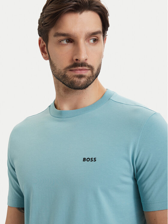 BOSS BOSS Camiseta Tee 50506373 Turquesa Regular Fit