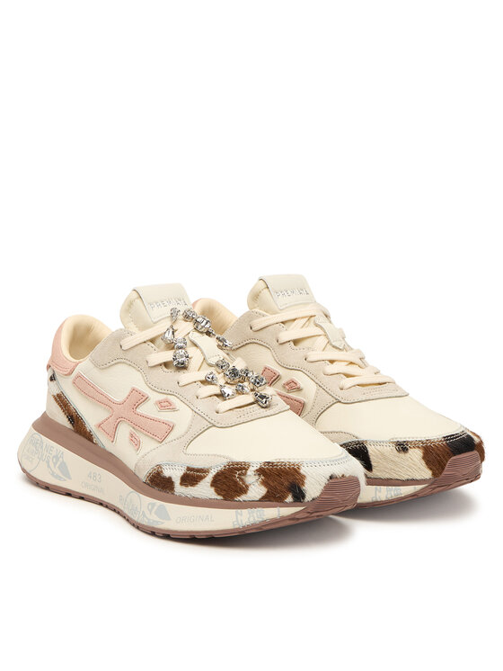 Premiata Sneakersy Premiata Lauryn Var 8456K Kremowy