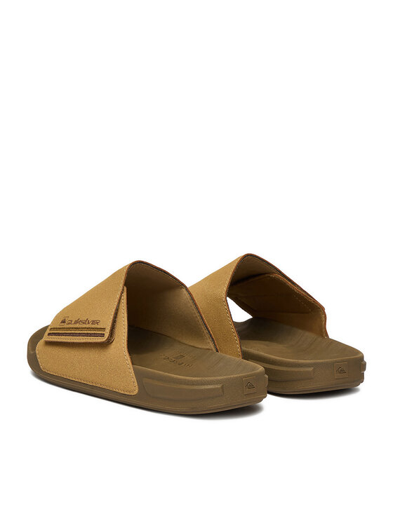 Quiksilver Шльопанці Quiksilver EO-POCHI SUEDE CQ10164BT Бежевий