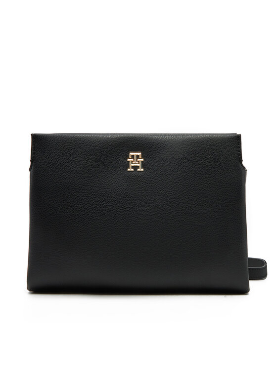 Tommy Hilfiger Ročna torba Tommy Hilfiger Th Legacy Mini Crossover AW0AW17225 Črna