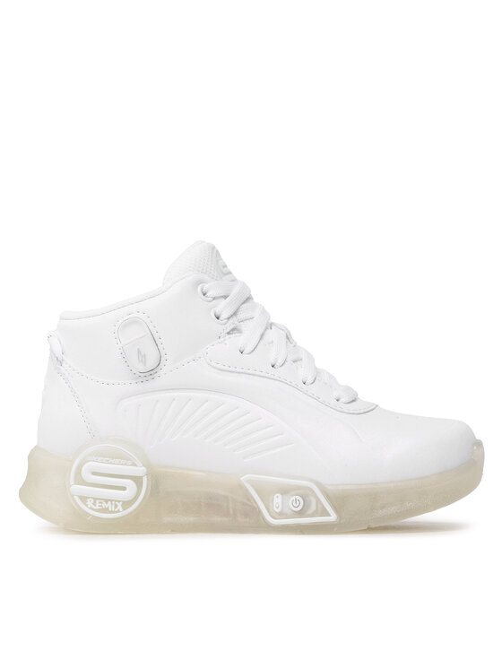Skechers Sneakersy Skechers S-Lights Remix 310100L/WHT Bílá