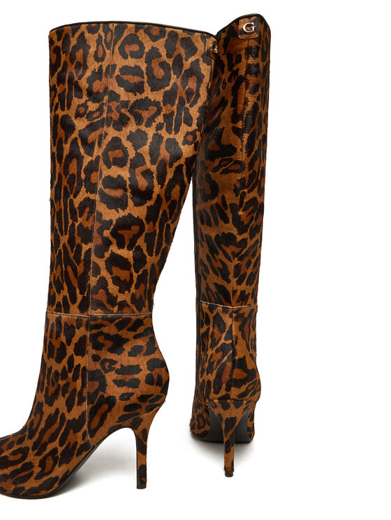 Guess Čižmy Guess FLFGSS LEA11 Hnedá