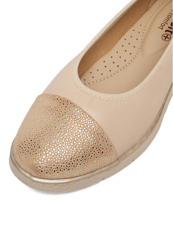 Go Soft Балетки Go Soft CEO-WI16-FLEXX-02 Бежевий