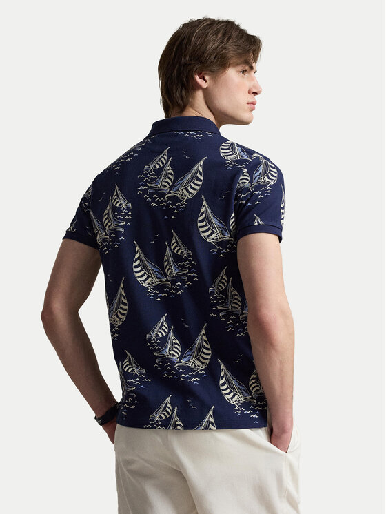 Polo Ralph Lauren Polo Ralph Lauren Polo 710B18828001 Azul marino Custom Slim Fit