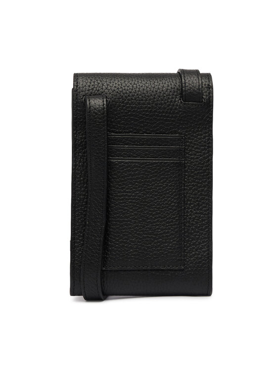 Calvin Klein Τσαντάκι Κινητού Calvin Klein Foil Emboss Phone Crossbody LV04D1275G Μαύρο
