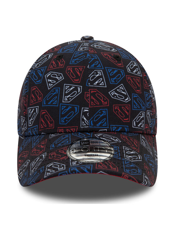 New Era Шапка с козирка New Era Kids Super Aop 940 Supman 60435031 S Цветен