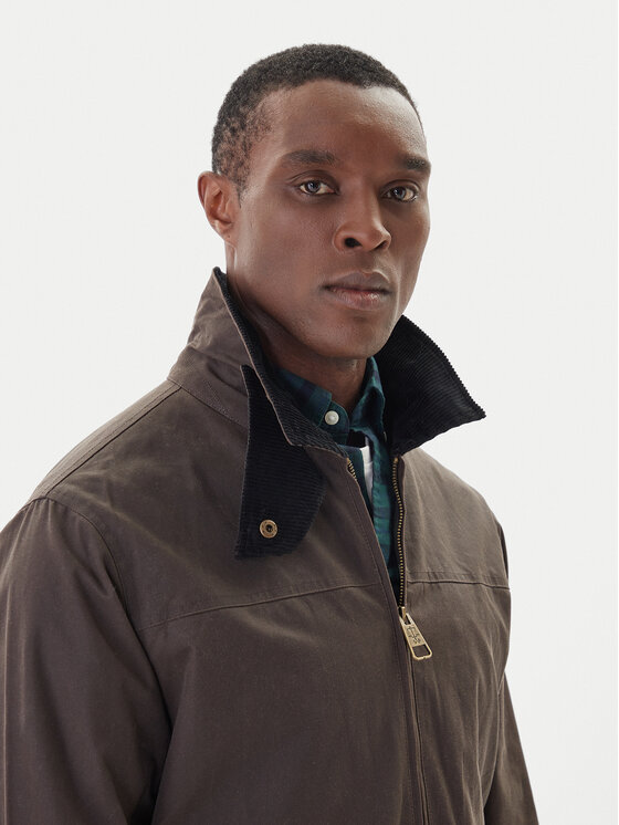 Hunter Hunter Prehodna jakna Duggan HARM0072251 Rjava Relaxed Fit