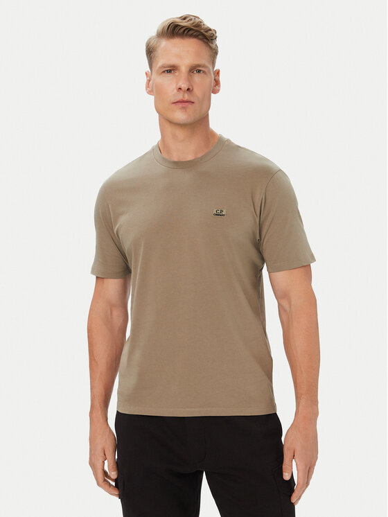 C.P. Company C.P. Company Camiseta 21CMTS726A005100W Beis Regular Fit