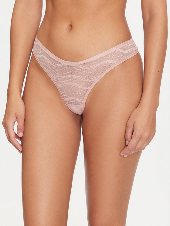 Calvin Klein Underwear Calvin Klein Underwear Set tanga gaćica﻿ Thong 3Pk 000QD5216E Šarena