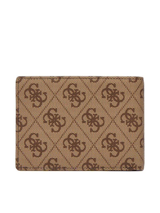 Guess Peněženka Guess SMMALL LEA27 Hnědá