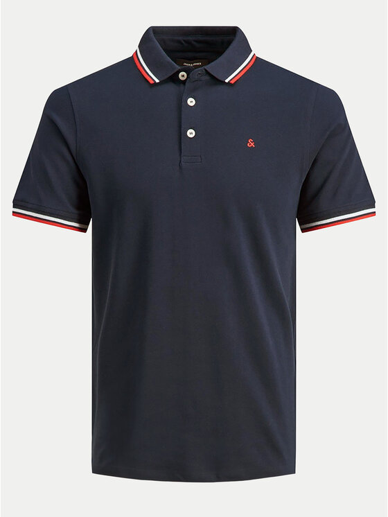 Jack & Jones Jack & Jones Polo Paulos 12136668 Blu scuro Slim Fit