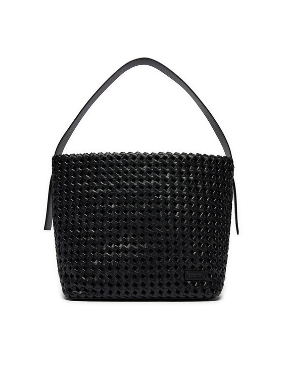 Calvin Klein Kabelka Calvin Klein Ck Braided Medium Shopper K60K612131 Černá
