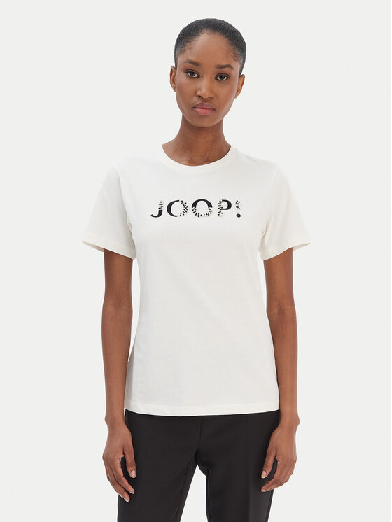 JOOP! JOOP! Póló Tanna 30100842 Ekru Regular Fit
