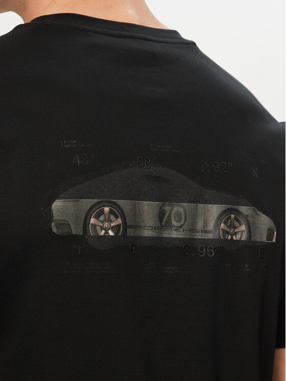 BOSS BOSS Camiseta PS Spirit70 Car 50561856 Negro Regular Fit