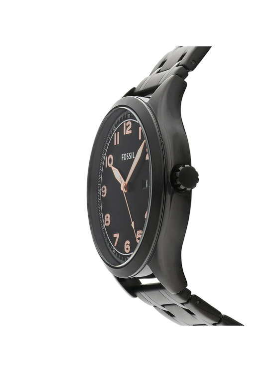 Fossil Σετ ρολόγια Fossil His And Her Wylie BQ2471SET Μαύρο