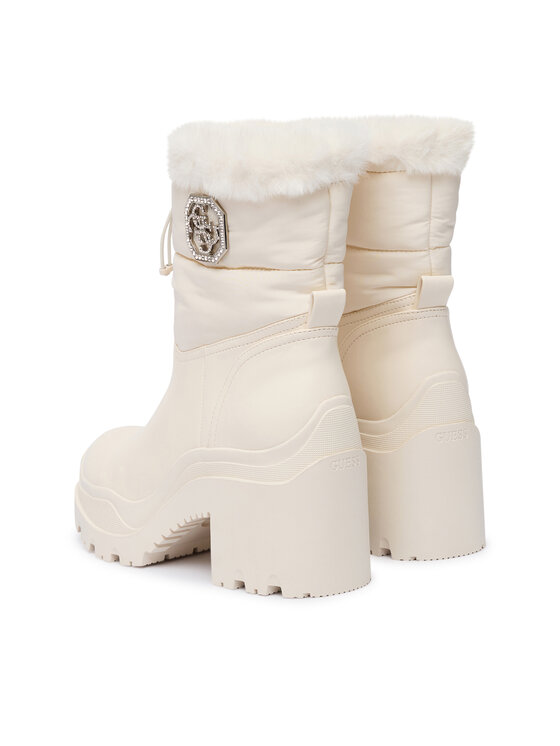 Guess Členková obuv Guess FLFYPP FAP10 Biela