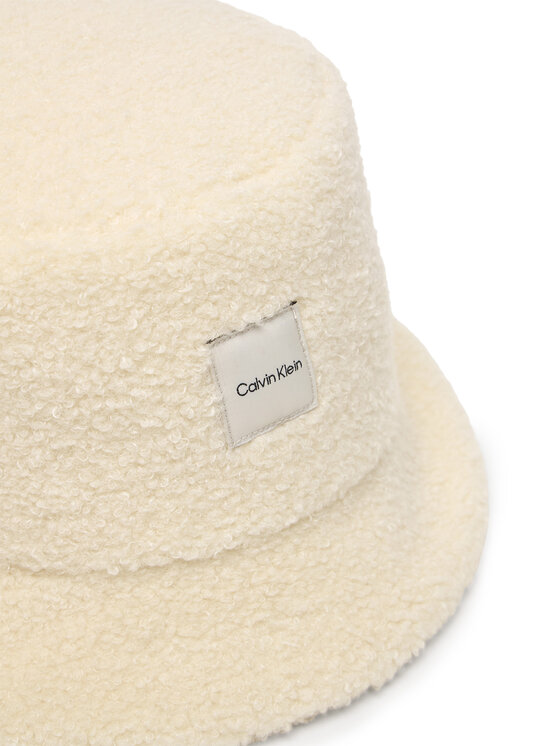 Calvin Klein Klobúk Calvin Klein Boucle LV04F5055G Écru