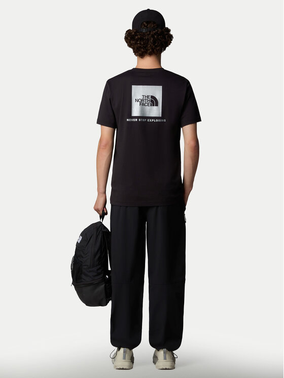 The North Face The North Face T-shirt NSE Box NF0A8C4V Crna Regular Fit