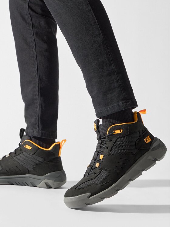 CAT Footwear Sneakersy CAT Footwear Crail Mid P725600 Čierna