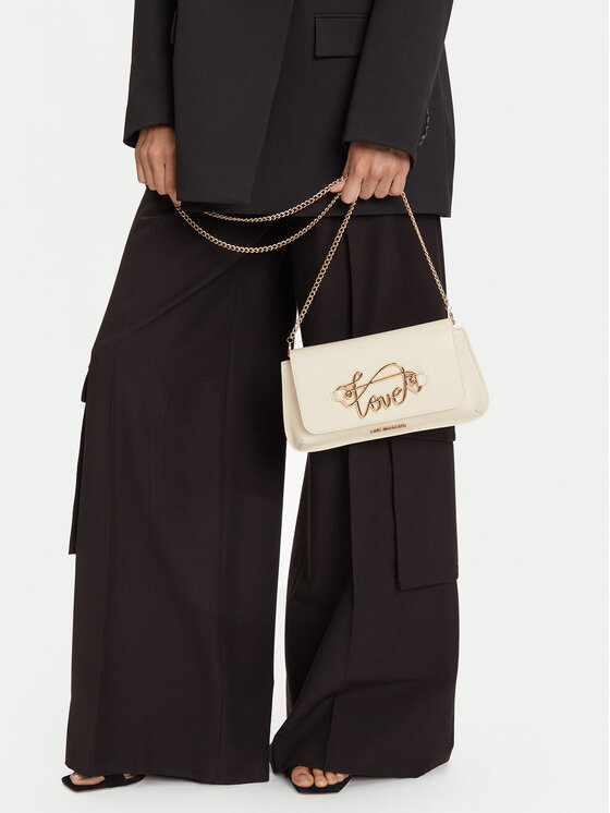 LOVE MOSCHINO Kabelka LOVE MOSCHINO JC4266PP0MKG0110 Écru