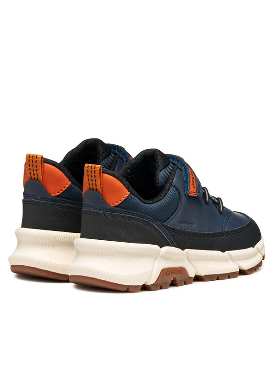 Geox Sneakersy Geox J Flexyper Plus J56LCA 0MEFU C4002 D Granatowy