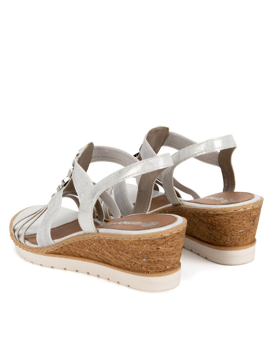 Remonte Sandále Remonte R6264-80 Biela