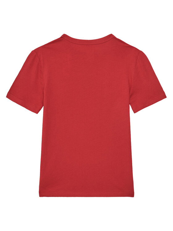 Gap Gap Majica 708370-00 Rdeča Regular Fit