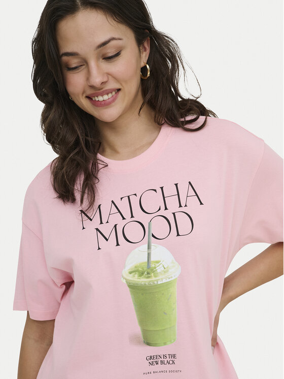 ONLY ONLY Camiseta Vivvi 15346761 Rosa Regular Fit